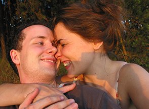 couple hugging