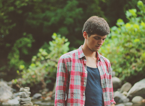 man looking pensive