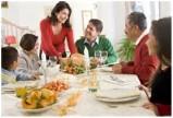 family around dinner table