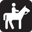Horseback Riding Equestrian Icon