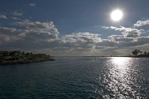 Picture of the waterway known as Lake Worth Lagoon