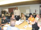 people at a meeting