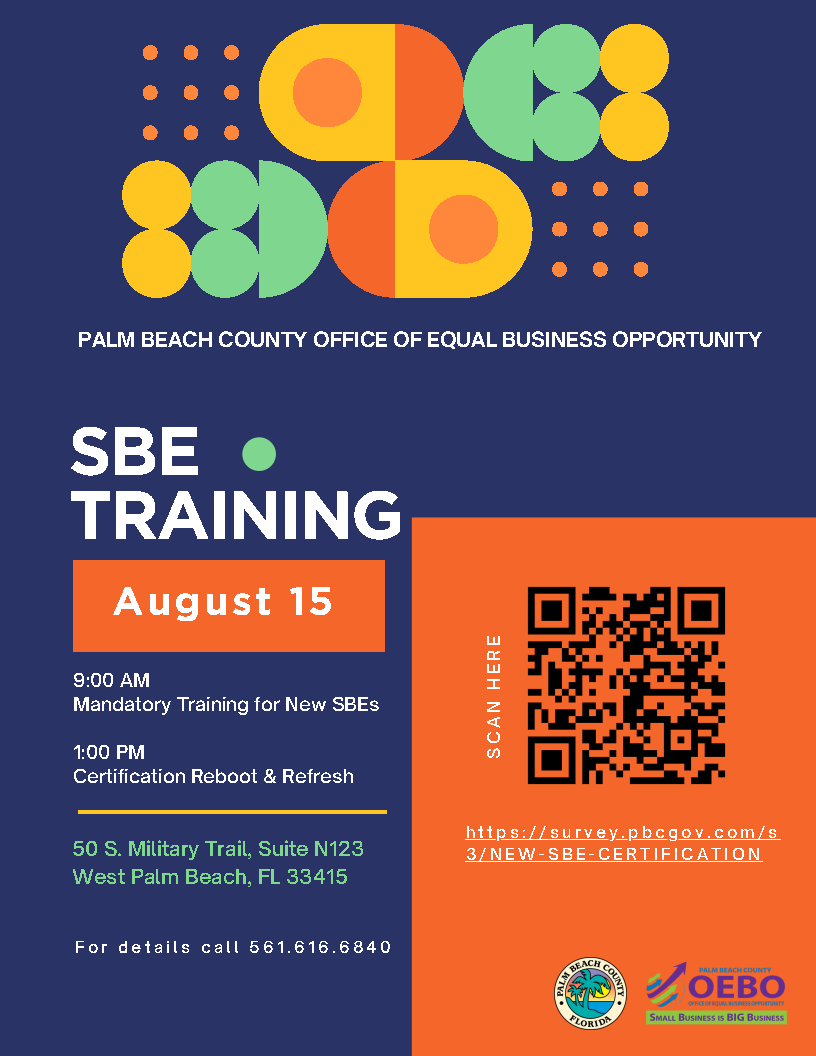 new vendor certification flyer