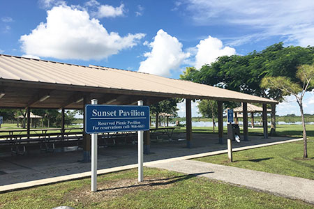 sunset pavilion