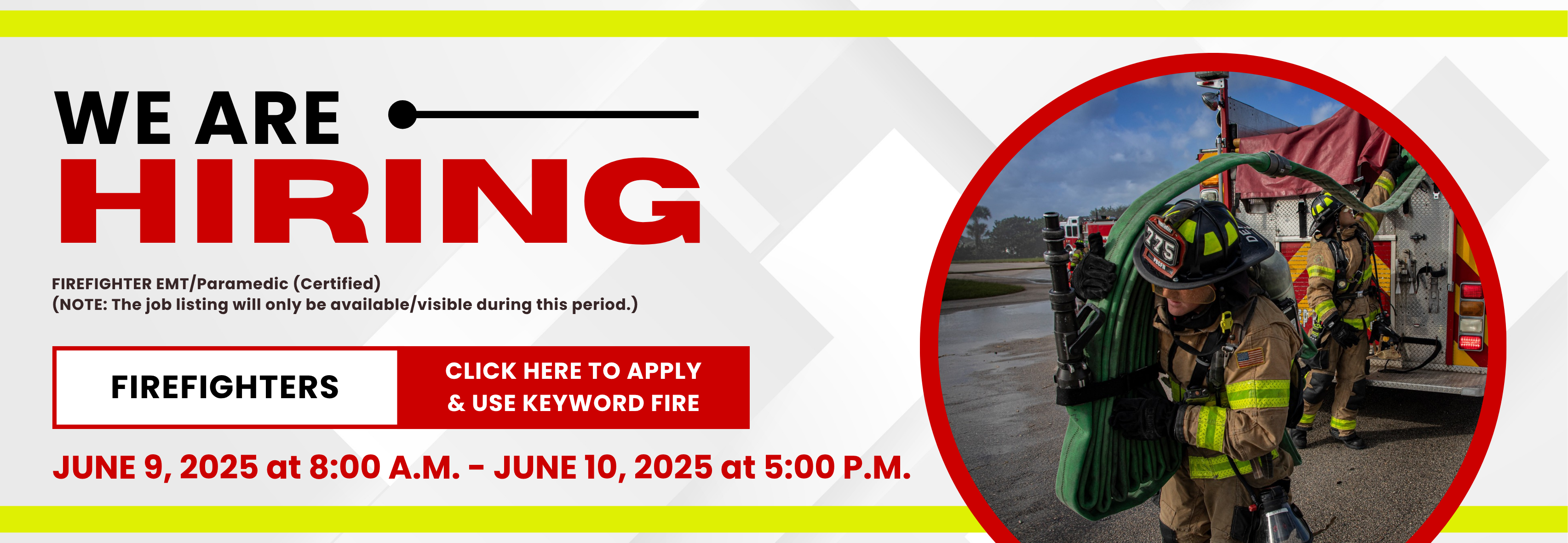 We are Hiring