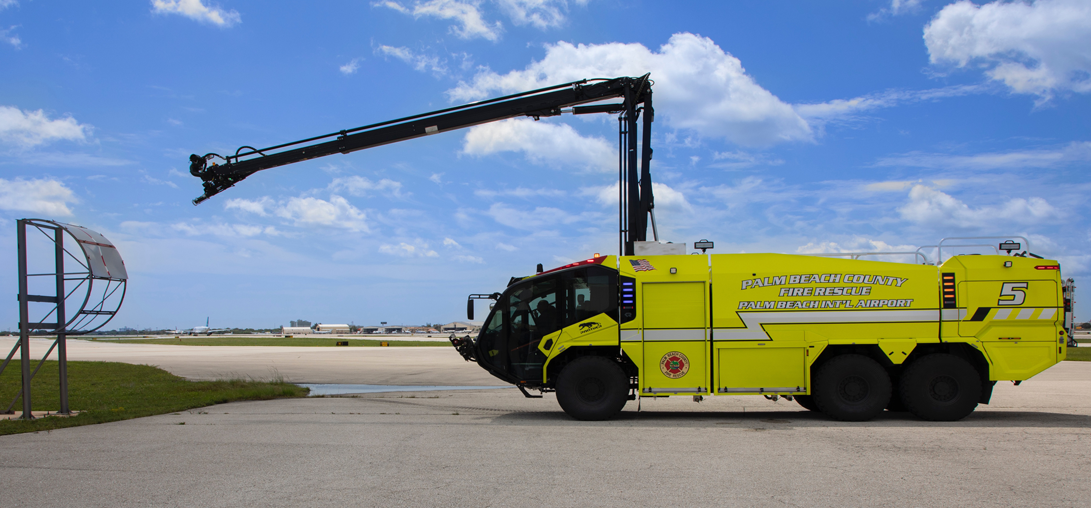 Image of PBCFR Crash Truck/ Dragon