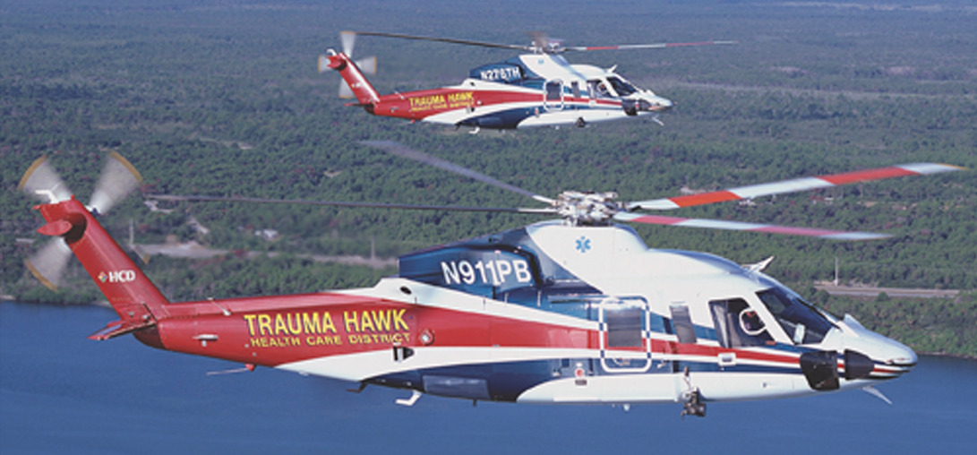 Image of Trauma Hawk in flight