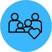 People and Heart Icon