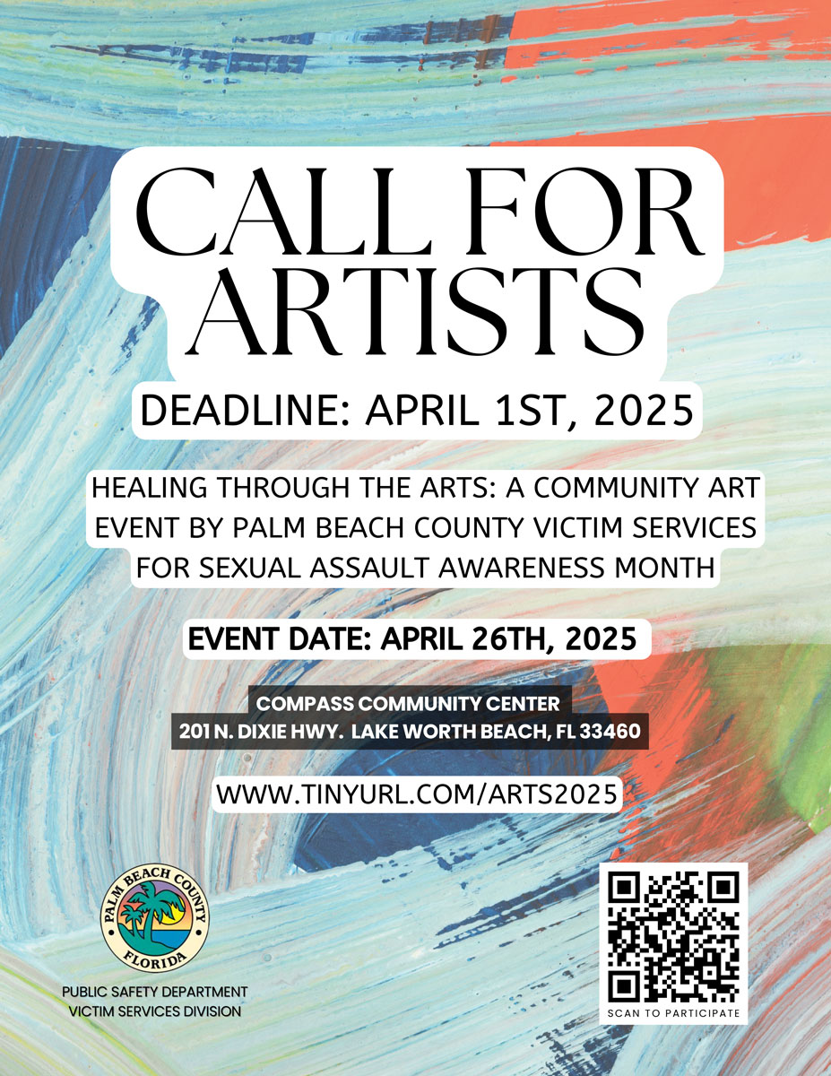 Call for Artists event April 1, 2025